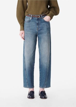 Vanessa Bruno Caleb Denim Jeans In Bleu Gris