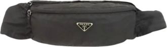 Prada Pre-owned Belt Bags, female, Black, Size: ONE SIZE Pre-owned Vintage Fanny pack