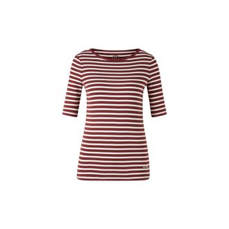 Bogner T-shirt Louna for women - Wine red/off-white - 34