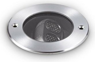Ideal Lux Ideal Lux - Taurus 10W Outdoor Recessed Ground Light Steel IP67 3000K