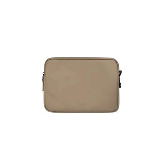 Rains Laptop Case - Heren - Laptoptassen - Beige - ONE Size - Polyester - Tassen