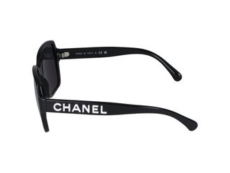 Chanel Womens 0ch5408 Logo-Embellished Acetate Sunglasses Black