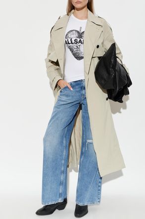 AllSaints T-shirt Reflect, Womens, White