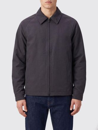The Row Giacca a camicia in misto cotone e cashmere con chiusura a zip