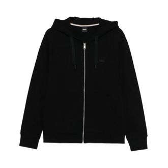 HUGO BOSS Hugo, Zip-throughs, male, Black, Size: 2XL Spence Zip Hoodie