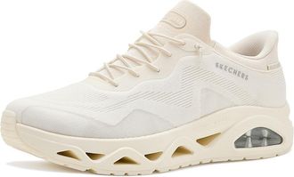 Skechers Uno Glide-Step - Air Gliders Hands Free Slip-Ins Womens Shoes Off-White : 9.5 B - Medium, Textile