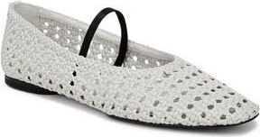 Vince Vivian Mary Jane Flat in White at Nordstrom Rack, Size 7.5
