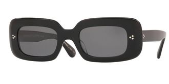 Oliver Peoples OV5394SU Saurine Polarized 100581 Womens Sunglasses Black Size 50