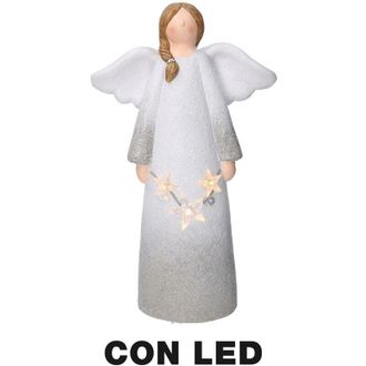 Vacchetti Vacchetti - Ngel Resina Led Blanco Cm24x11,5h41