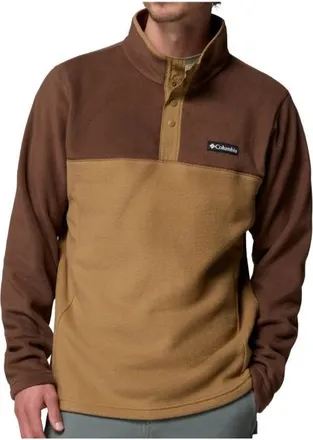 Columbia Steens Mountain Half Snap II Fleecepullover f&uuml;r Herren | braun