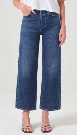 A Gold E Ren High Rise Wide Leg Jean In Control