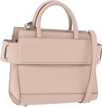 Givenchy Horizon Satchel Leather Pink Leather Handbag (Pre-Owned)