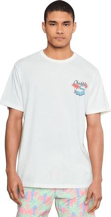 Chubbies Chubbies The Gatorglades (non Pocket Graphic T-shirt) Mens T Shirt Oatmeal : 2XL, Cotton/Spandex