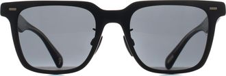 Oliver Peoples Rectangle Mens Black Dark Slate OV5592S Mr Federer II - One Size