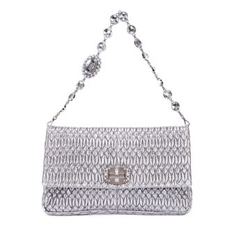Miu Miu Crystal Cloque Schoudertas