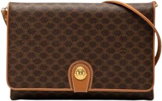 Celine Pre-owned Cross Body Bags, female, Brown, Size: ONE SIZE Pre-owned Vintage Crossbody Bag