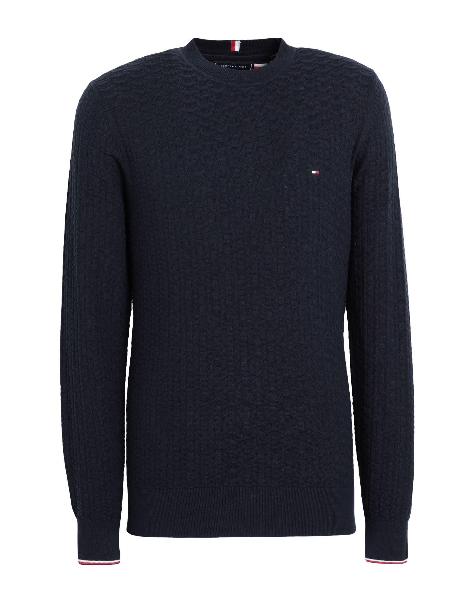 Tommy hilfiger black and white sweater hotsell