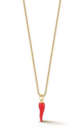 Glaze Jewelry Pepper Pendant Necklace in Gold at Nordstrom Rack