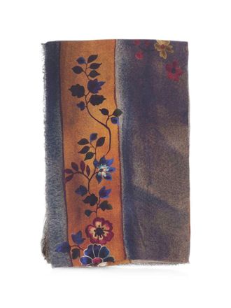 Faliero Sarti Kaki tapijtprint-stola