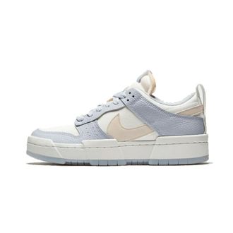 Nike Fitness, Dames, Wit, 38 1/2 EU, Leer, Dunk Low Disrupt