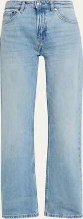 EB Denim Alida Loose-Bowed Jeans