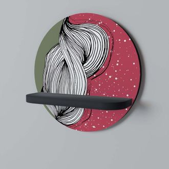 OEM Estante Redondo Be Together Negro