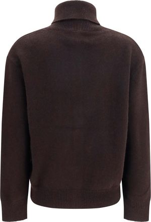 Lisa Yang Womens Denie Cashmere Cardigan Dark Oak Kashmir-Capra Hircus Kashmir/capra Sweater