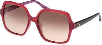 Guess GU7921-H 69G Womens Sunglasses Burgundy Size 57