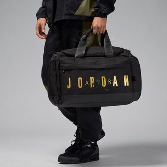 Nike Jordan Mens Jordan Duffel Bag (46L) in Black | SM0920-K5X