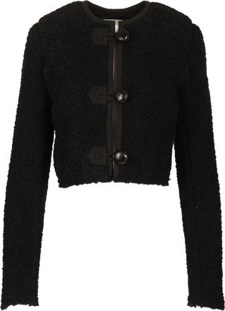 Isabel Marant Gradilia Jacket - Dames - Blazers - Zwart - S - Wol - Jassen