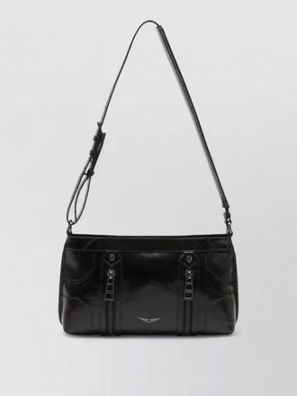 Zadig&Voltaire sunny moody vintage crossbody leather shoulder bag
