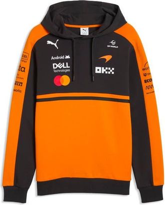 Puma McLaren Replica Graphic Hoodie in Papaya at Nordstrom, Size X-Large