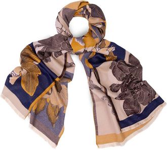 Saachi Saachi Flower Patch Reversible Scarf