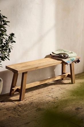 Terrain Reclaimed Teak Bench, 4.5