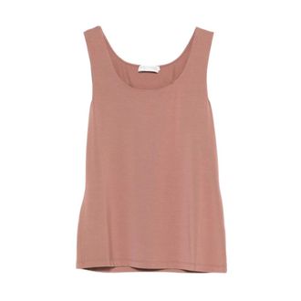 Le Tricot Perugia Sleeveless Tops, female, Red, Size: XL Le Tricot Perugia Top Bordeaux