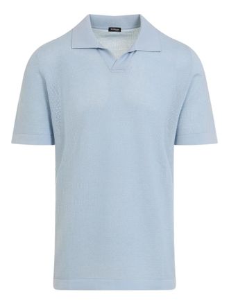 Kiton cotton t-shirt - Blue