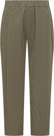 A Paper Kid Green Regular Elasticated Pants