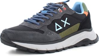 Sun 68 Fire & Camping Z45130 Mens Trainers, Black, 10.5 UK