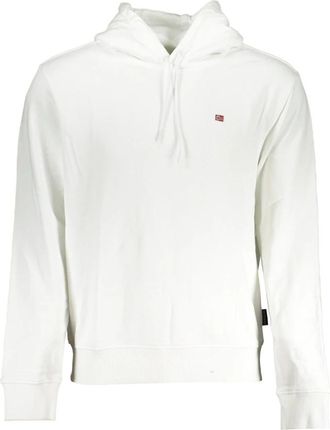 Napapijri Kleding - Heren - Hoodies - Wit - M - Hoodies & sweatvesten