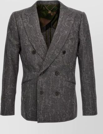 Maurizio Miri wool double-breasted blazer