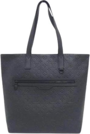 Louis Vuitton Pre-owned Monogram Shadow Tote Bag - Dames - Vintage Shopper - Zwart - ONE Size - Vintage
