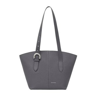 Coccinelle Dames, Tassen, Grijs, Maat: ONE Size Leer