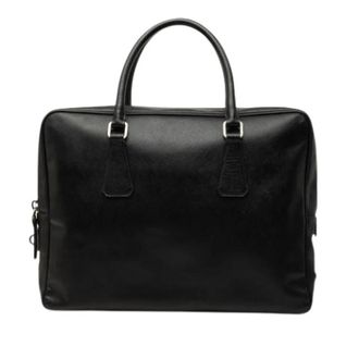 Prada Vintage, unisex, Zwart, ONE Size, Leer, Pre-owned Business Bag
