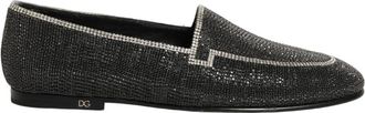 Dolce & Gabbana Schoenen, Heren, Zwart, 42 EU, Leer, Loafers Geklede Schoenen
