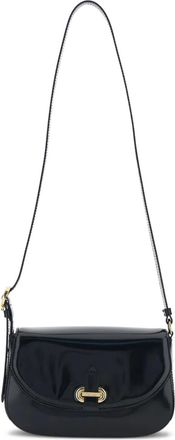 Pollini Borsa a tracolla con applicazione - Nero