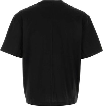 The Row Mens Errigal T-Shirt Black Cotton