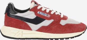 Autry Red Lace Up Sneakers