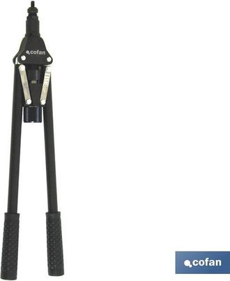 cofan Cofan Remachadora Tuercas Grande M-5 A M-12, Remachadora Profesional Tipo Palanca Para Tuercas Remachables Con Fuerte Estructura, Cuerpo De Aluminio D