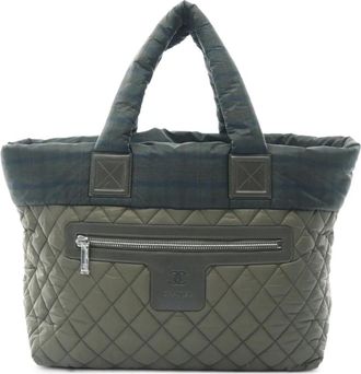 Chanel Borsa tote Coco Coon MM 2013-2014 - Verde