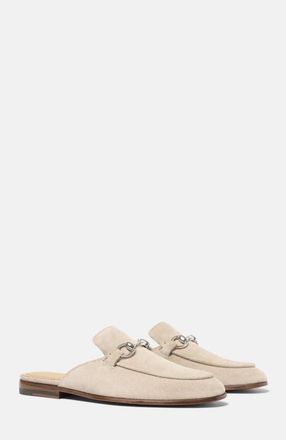 Scarosso Serena Mules in Sand - Suede at Nordstrom, Size 39.5